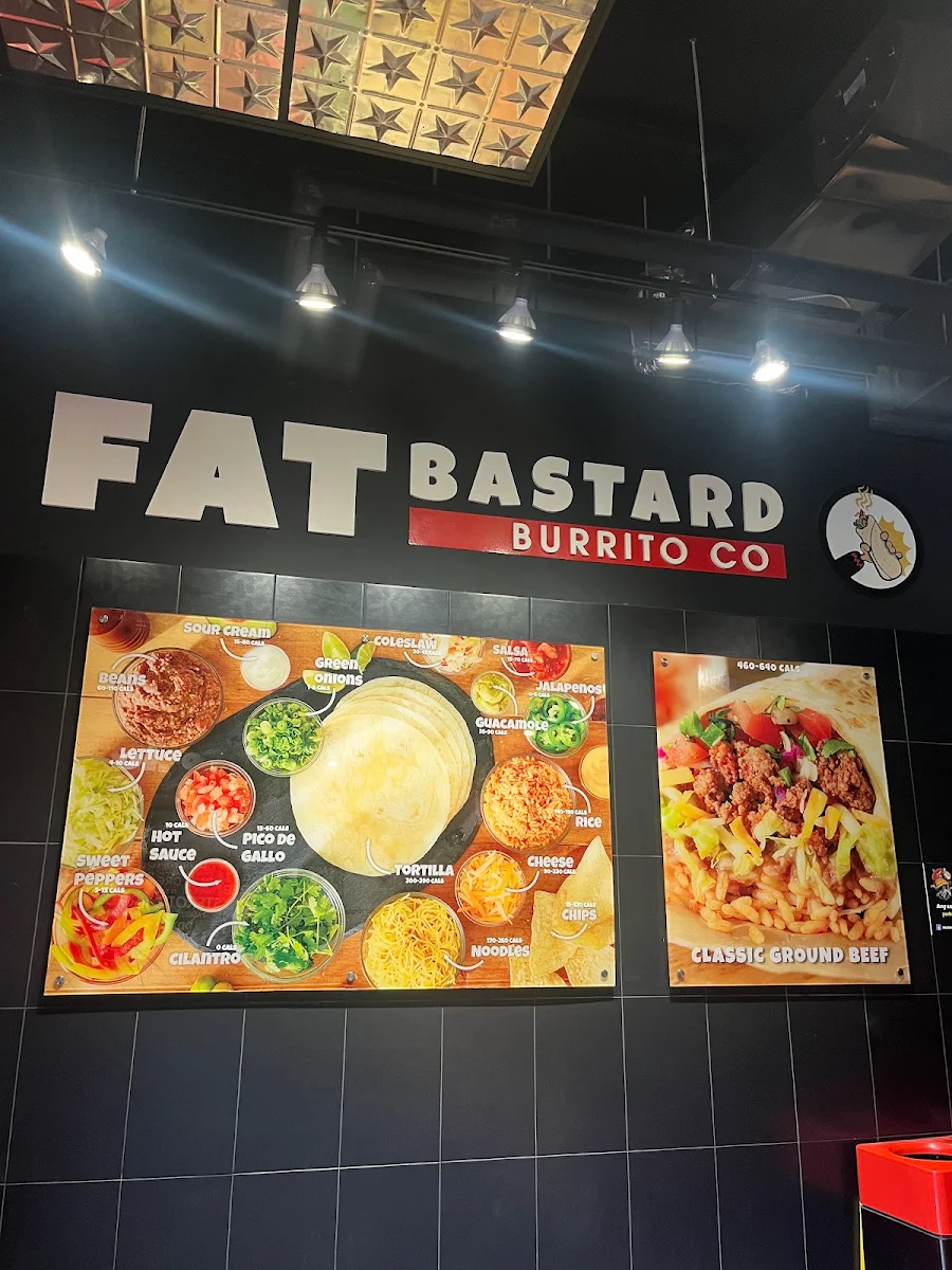 Menu, Fat Bastard Burrito
