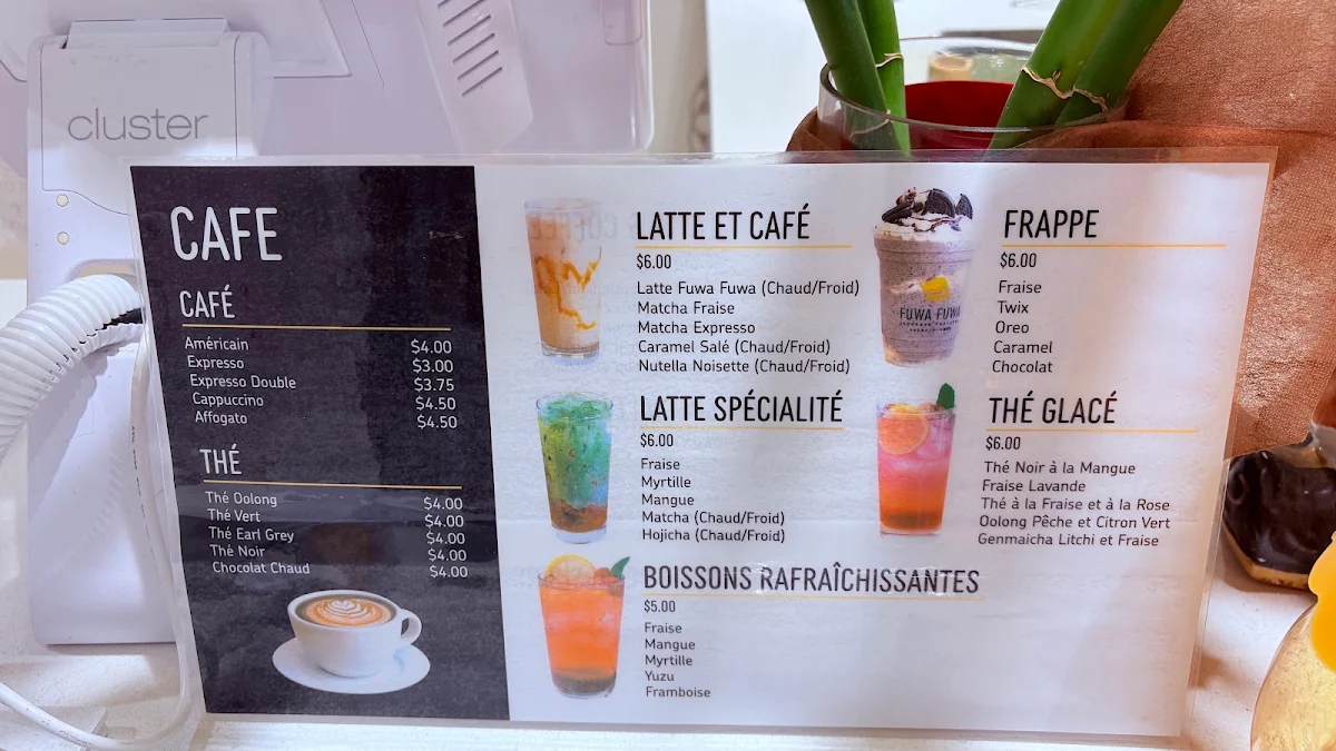 Menu, Fuwa Fuwa