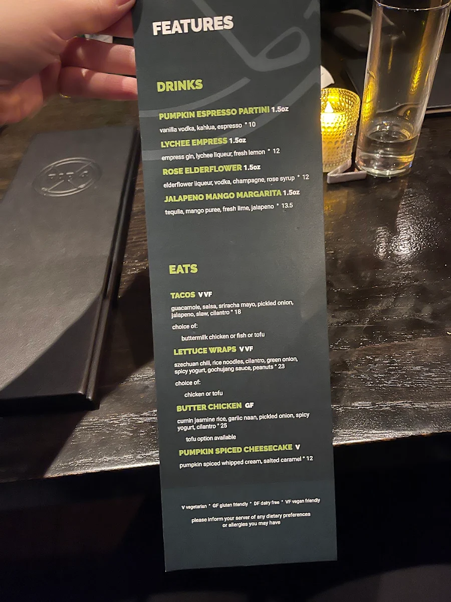 Menu, Par4 Kitchen & Bar | Surrey Sports Bar & Restaurant