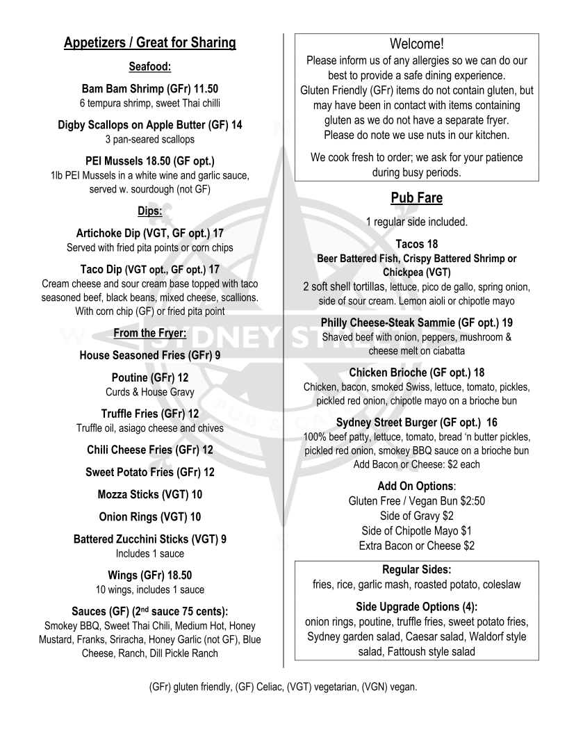Menu photo 1
