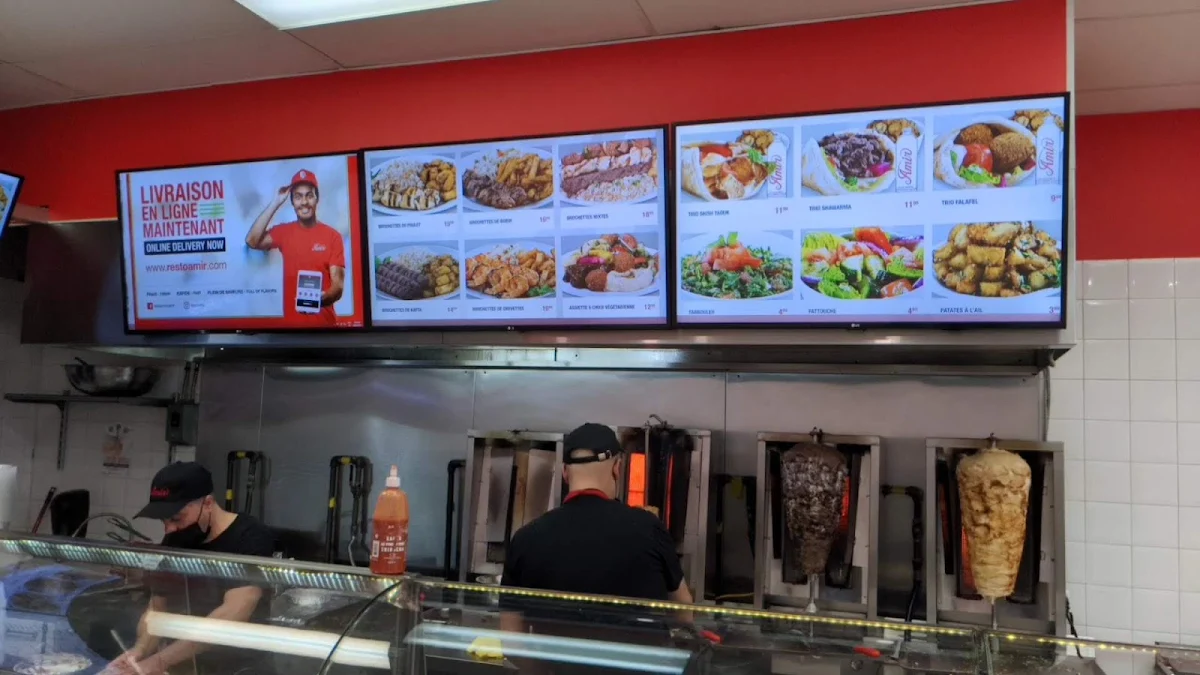 Menu, Amir