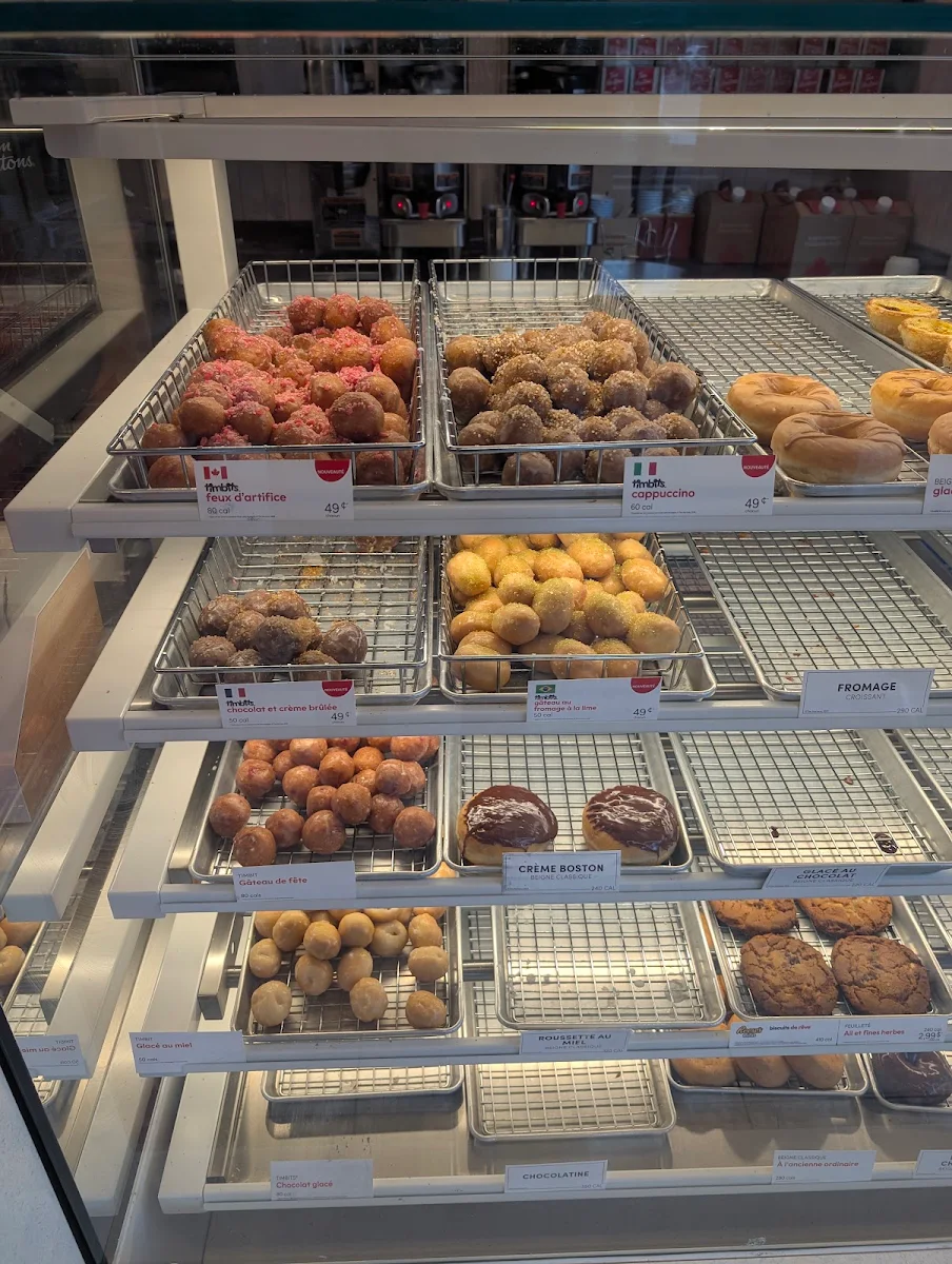 Menu, Tim Hortons