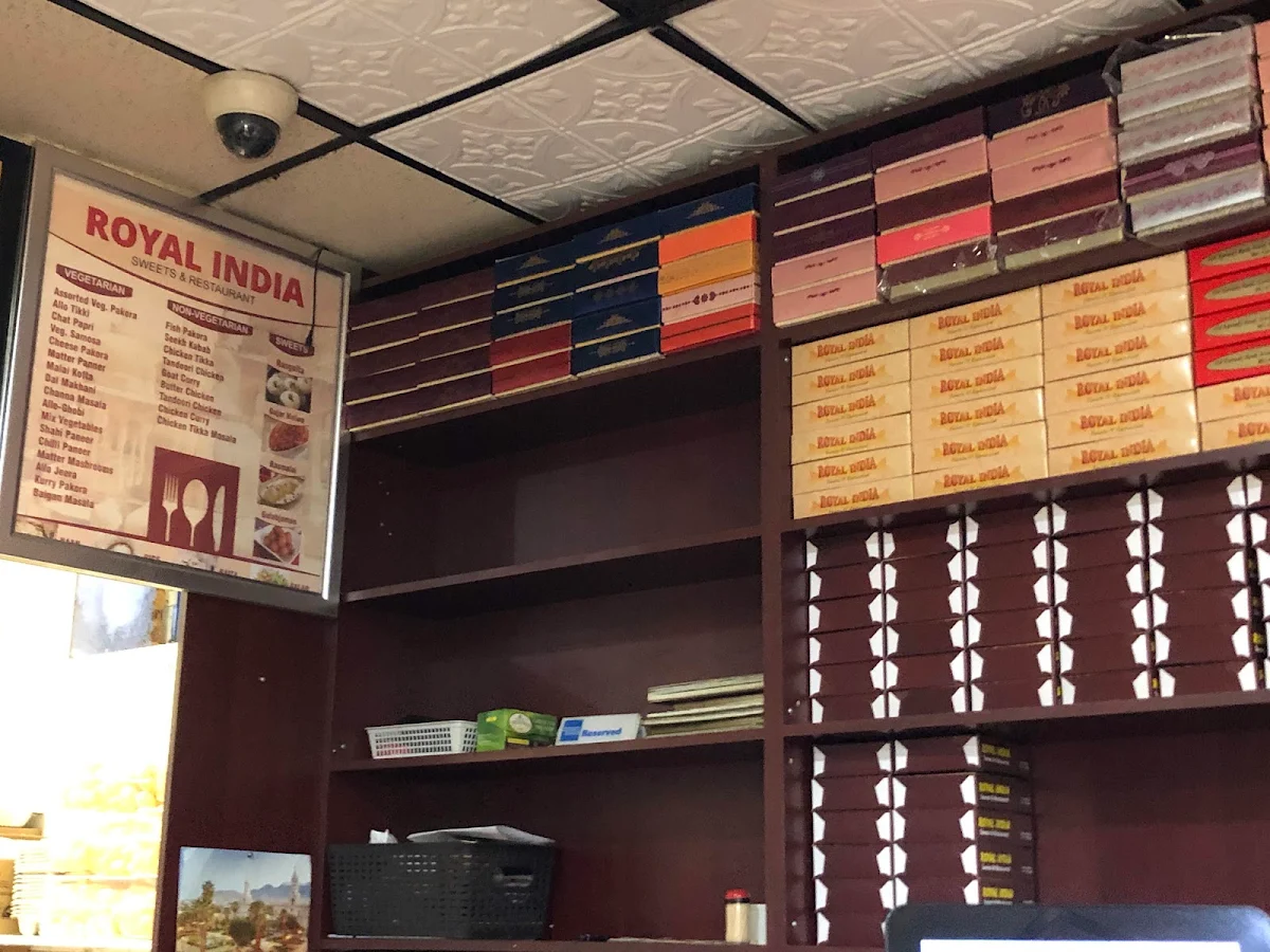 Menu, Royal India Sweets & Restaurant