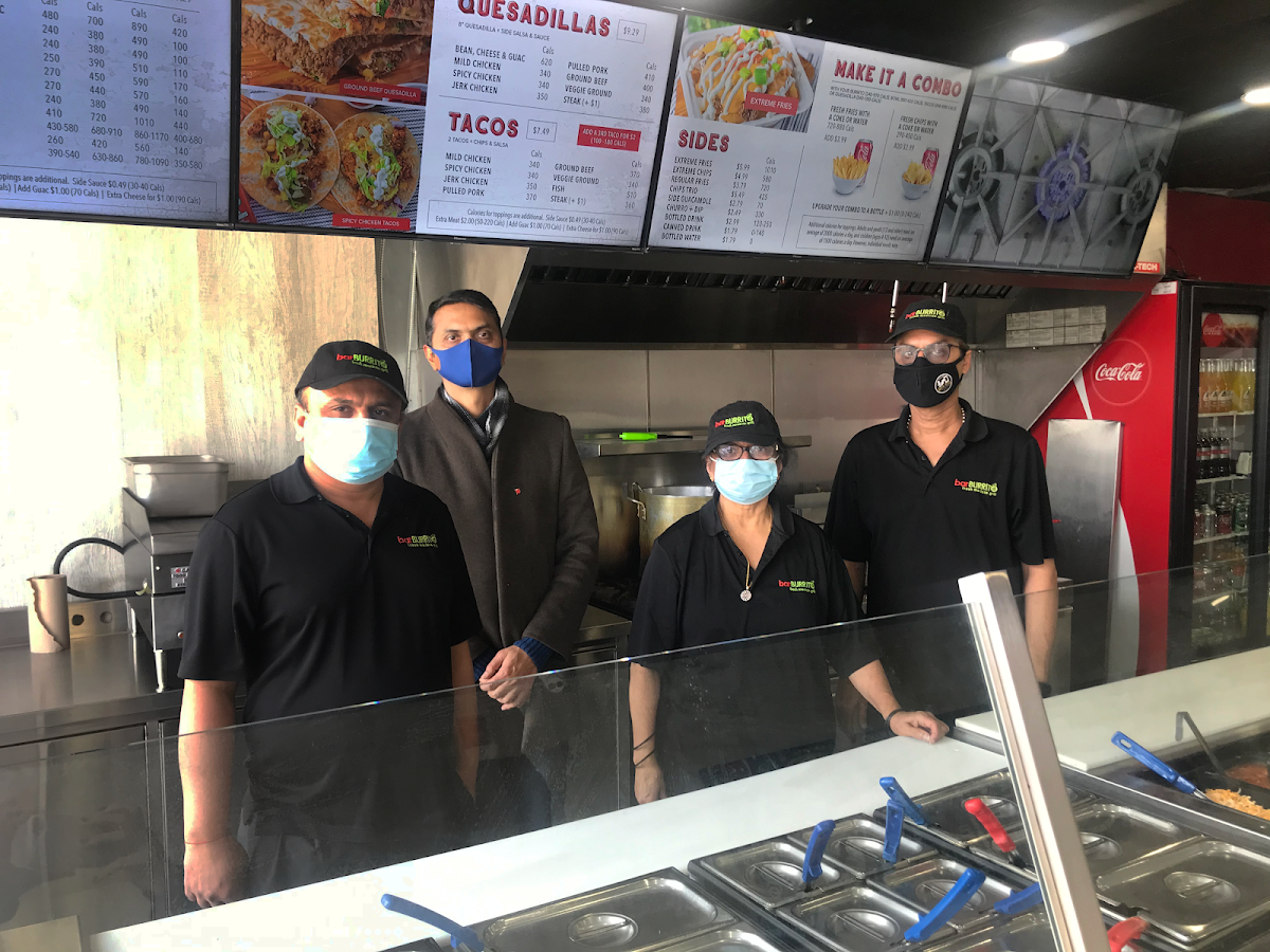 Menu, barBURRITO