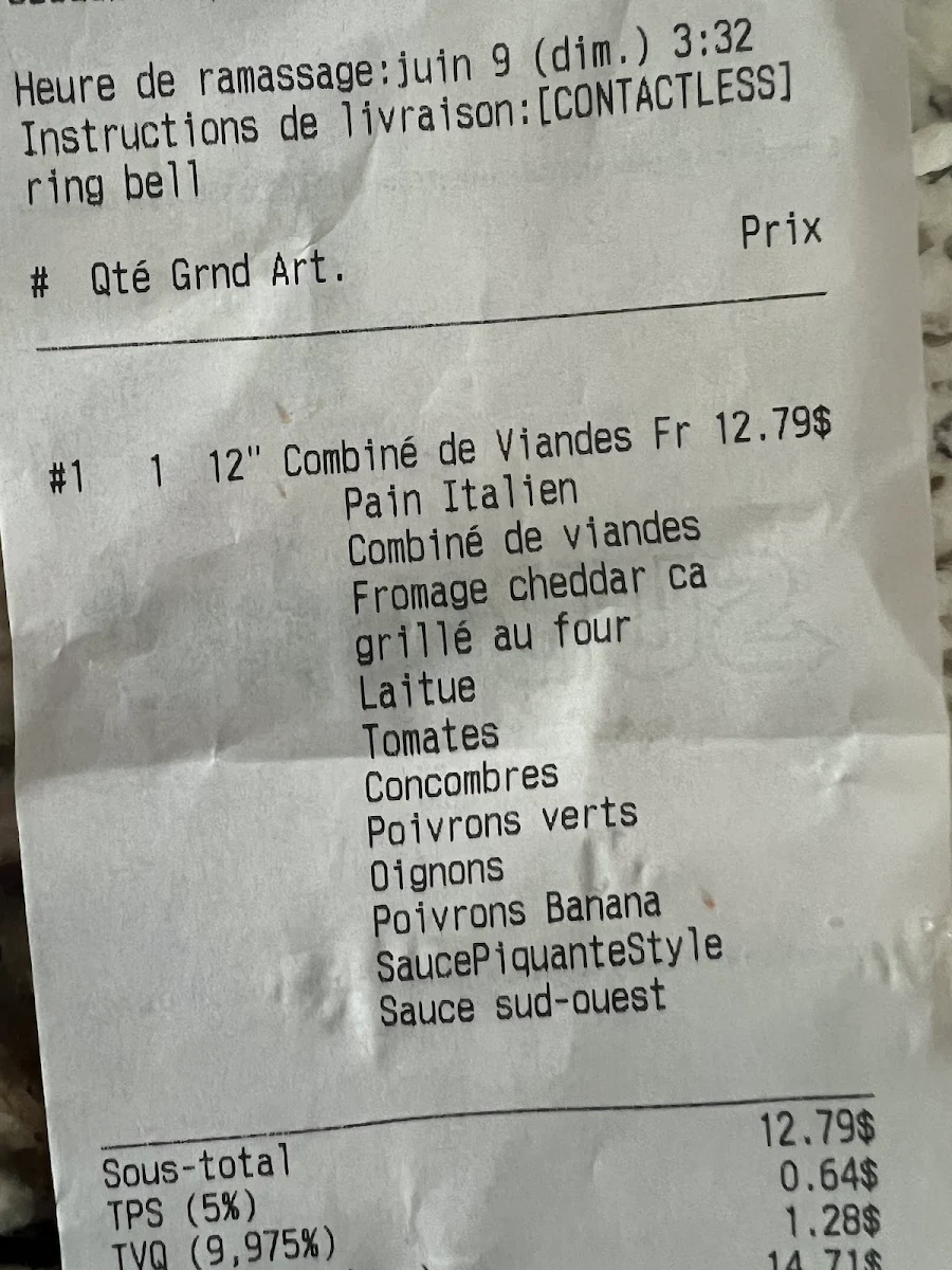 Menu photo 1