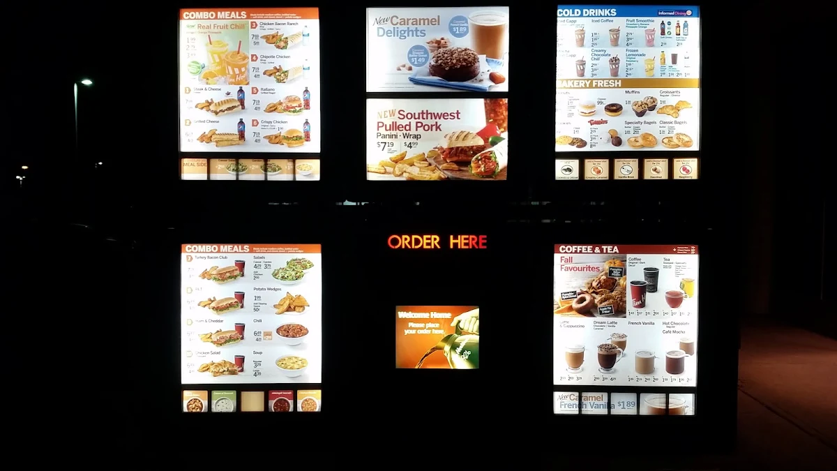 Menu, Tim Hortons