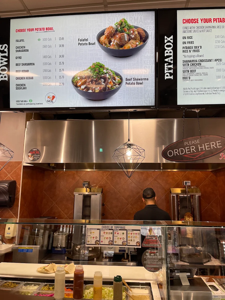 Menu, Pita Land Shawarma - Bloor