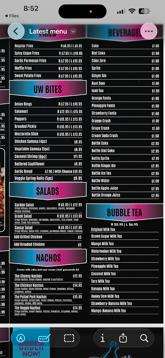 Menu photo 3
