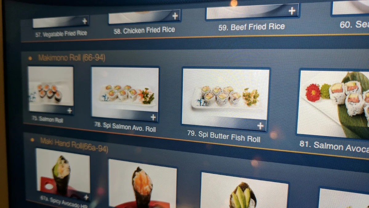 Menu, Shogun Sushi