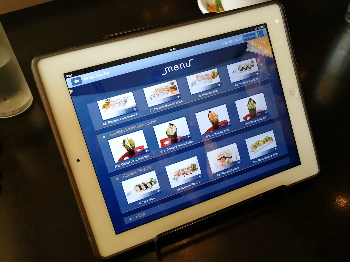 Menu, Shogun Sushi