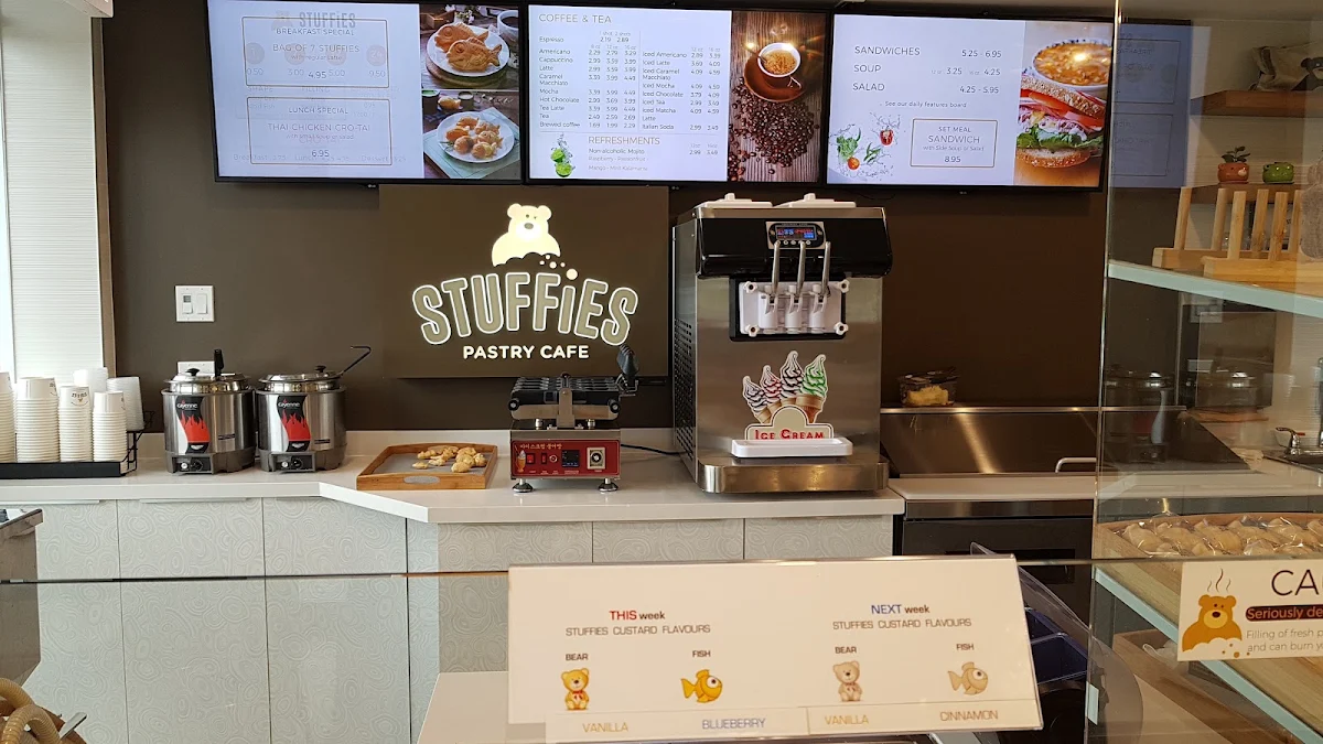 Menu, Stuffies Pastries Cafe