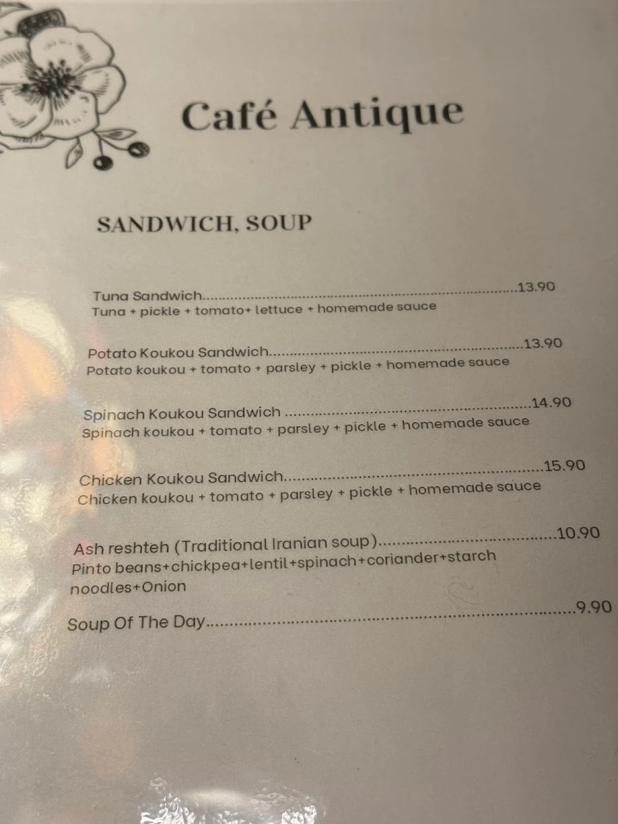 Menu photo 1
