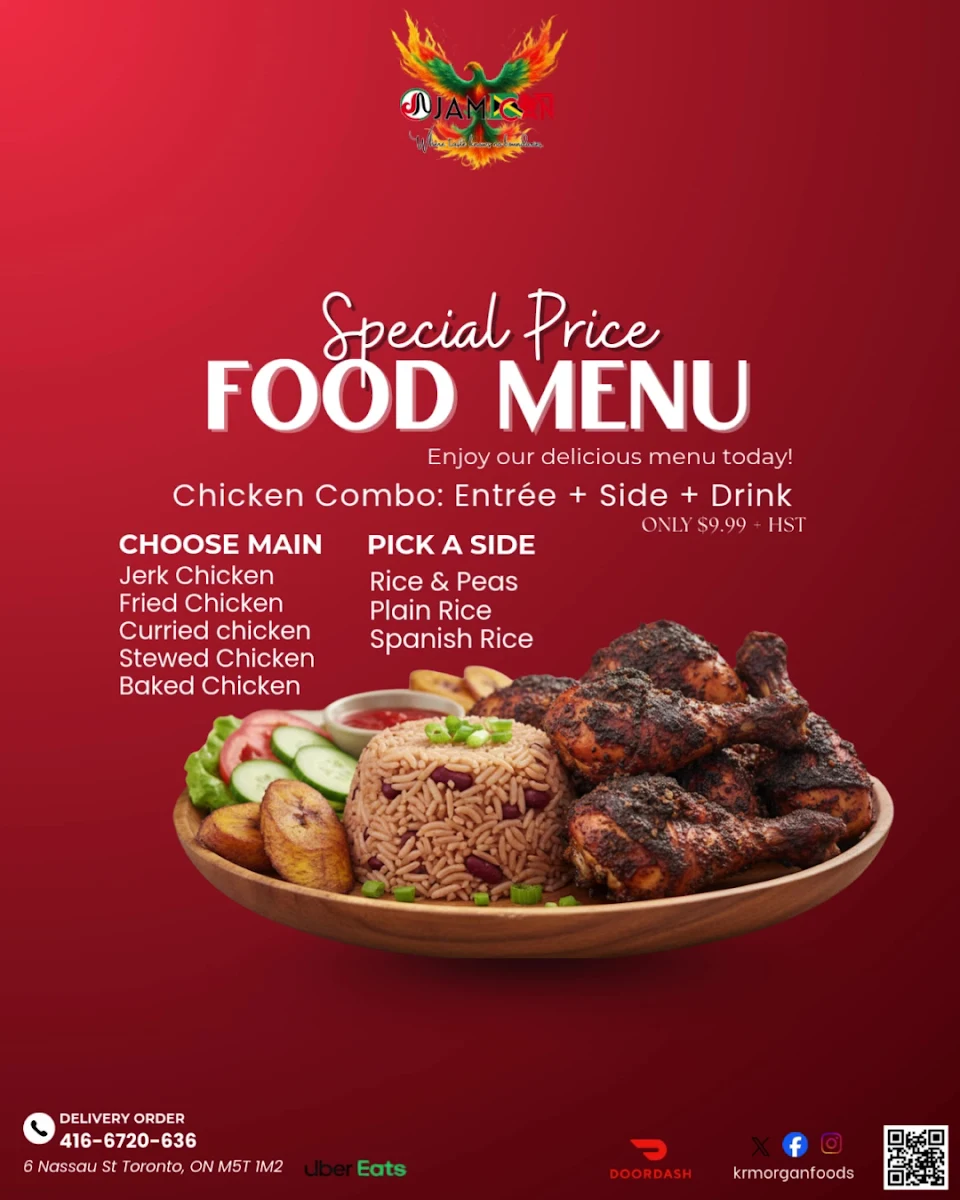 Menu, JamICan