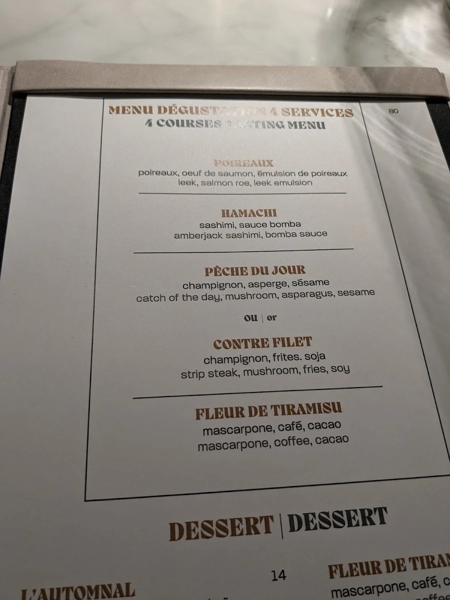 Menu, Lloyd
