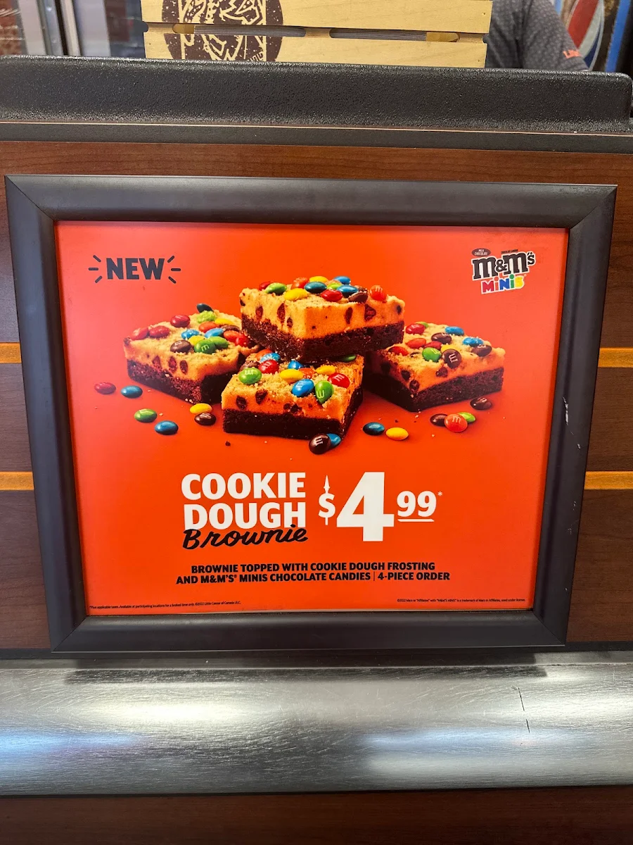Menu, Little Caesars Pizza