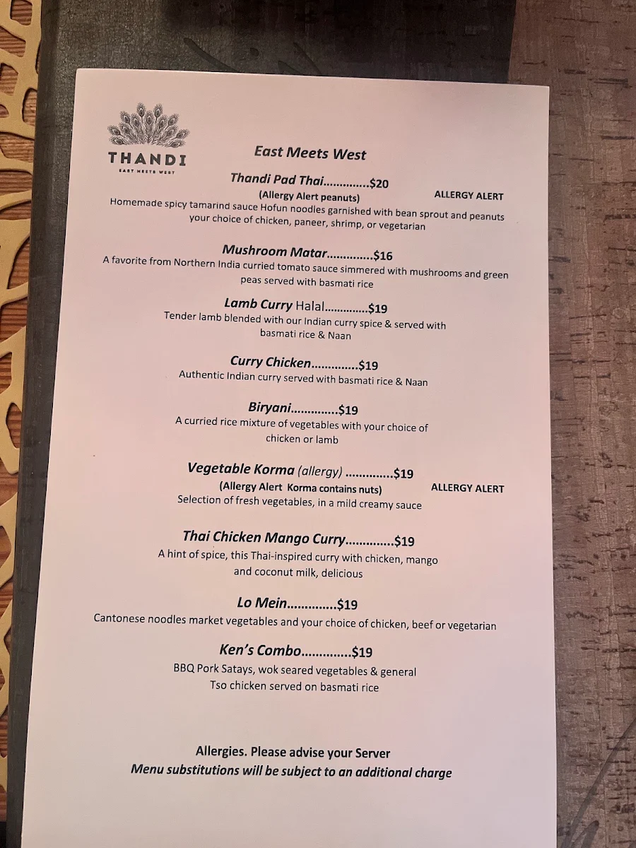 Menu photo 1