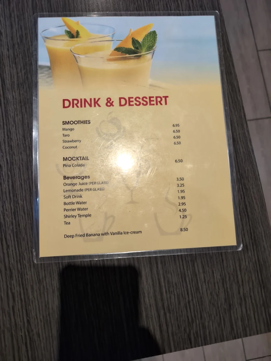 Menu, Fine Taste Hakka Chinese Restaurant