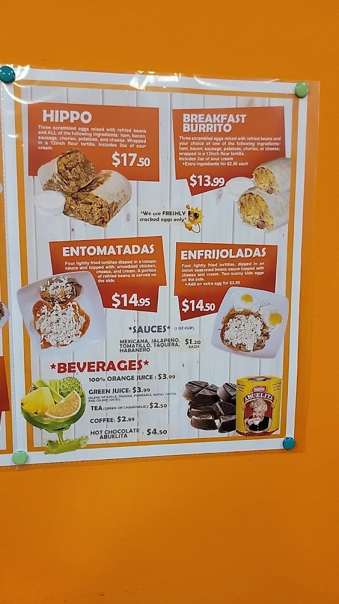 Menu, Fiesta Market & Restaurant | Mexican