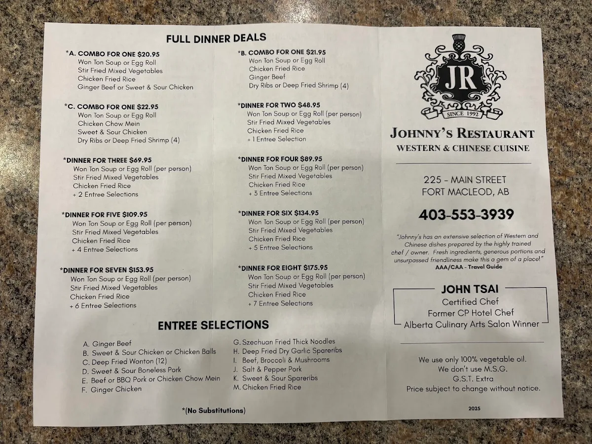 Menu photo 1