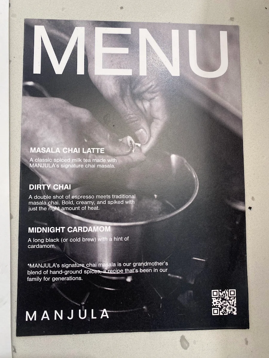 Menu, Milky's Coffee