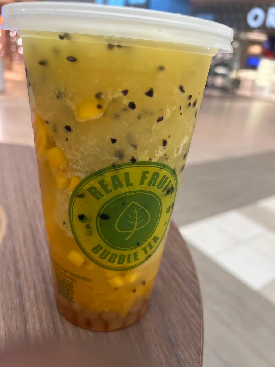 Food & drink, Real Fruit Bubble Tea