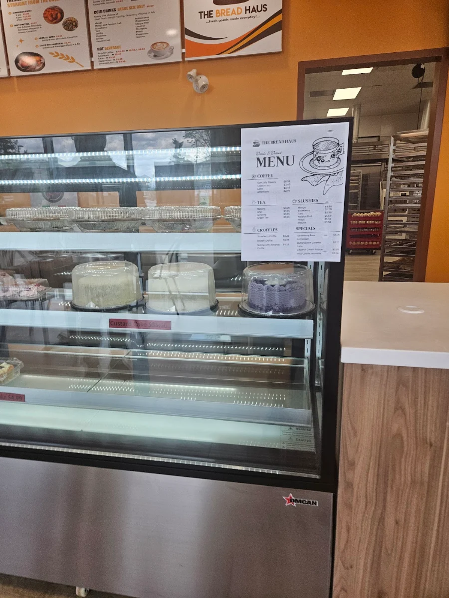 Menu, The Breadhaus