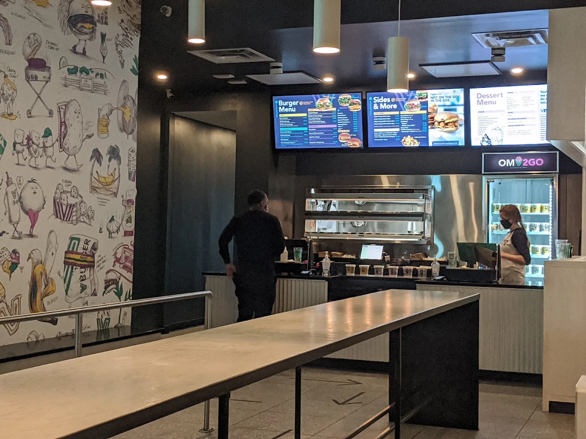 Vibe, V Burger - 17 Ave - Ice Cream and Burger