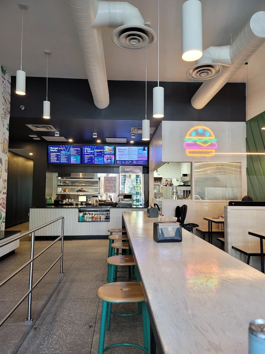 Vibe, V Burger - 17 Ave - Ice Cream and Burger