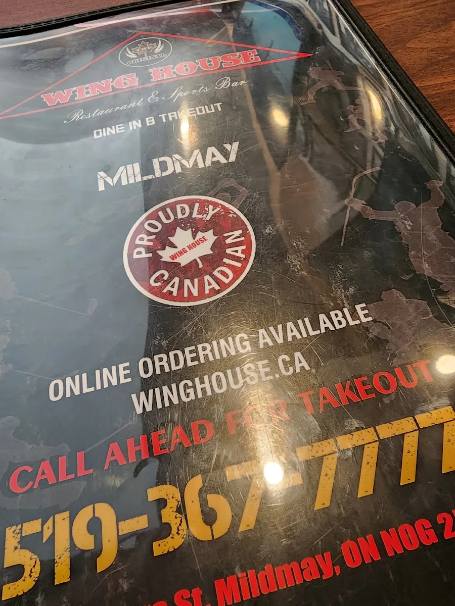 Menu, Wing House