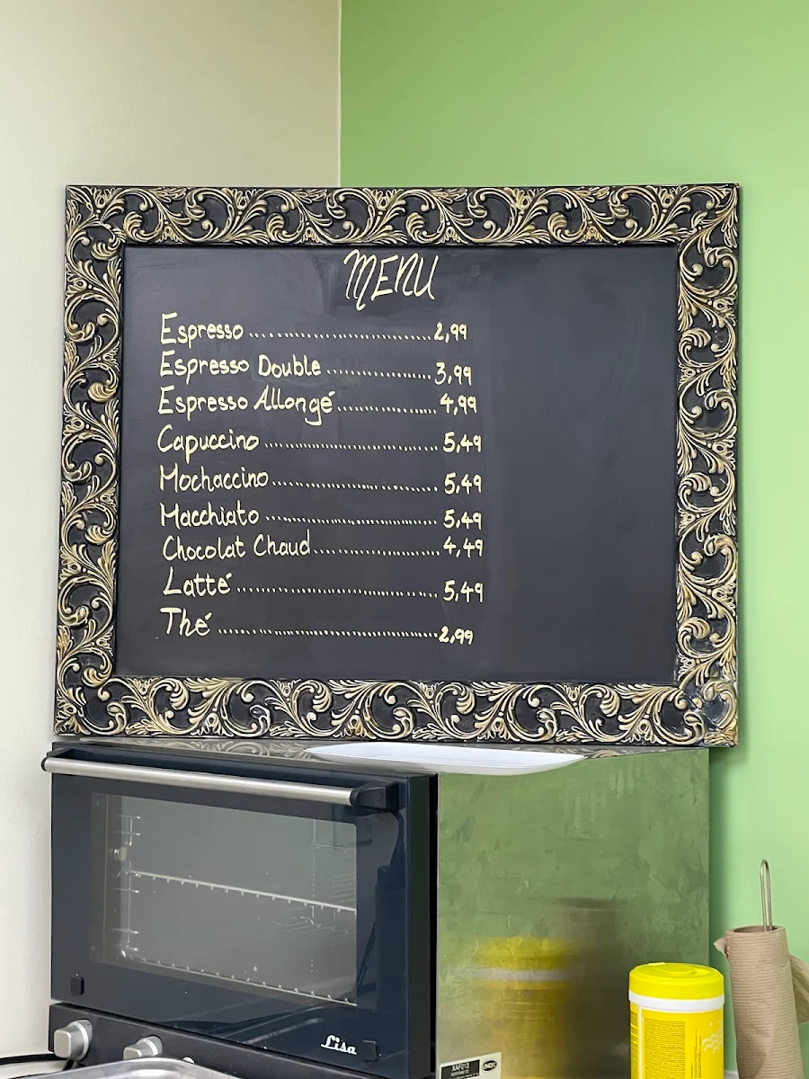 Menu, Pâtisserie Olayan