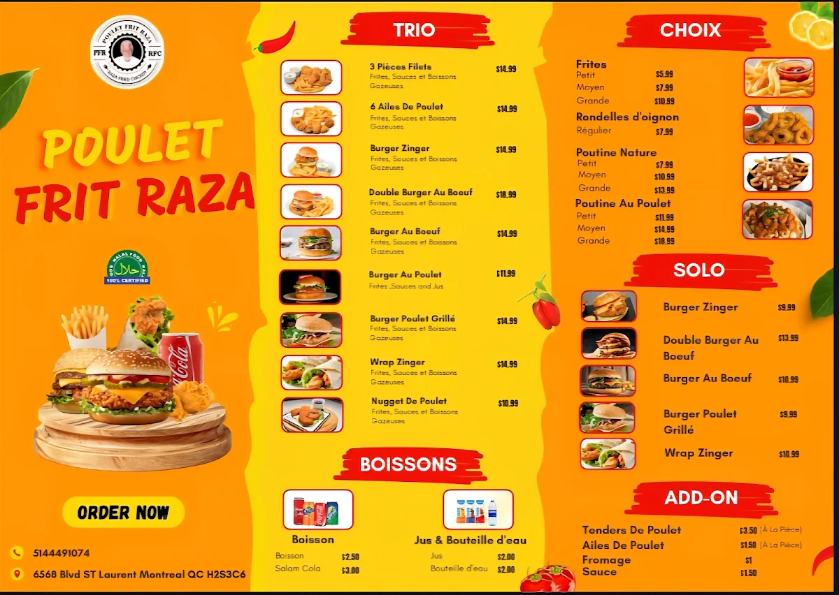 Menu photo 1