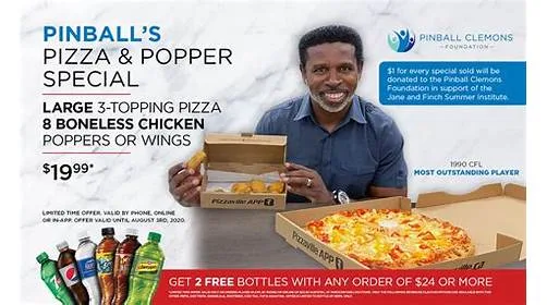 Menu, Pizzaville