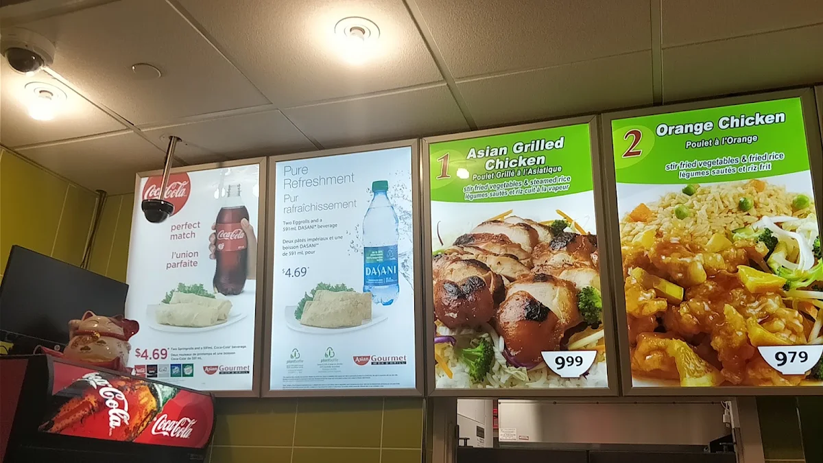 Menu, Asian Gourmet Wok & Grill