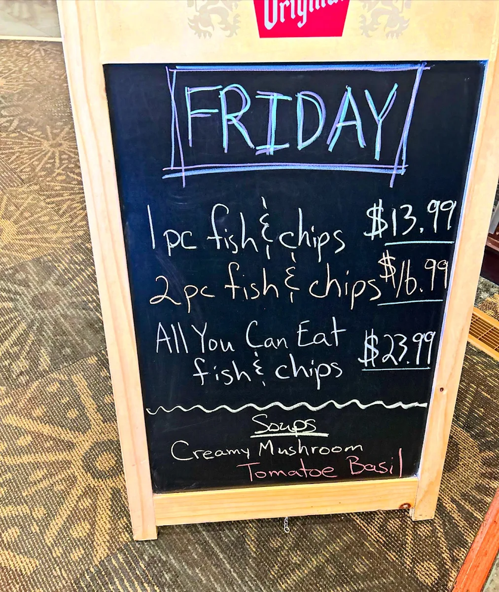 Menu, Ricky's All Day Grill - Brooks
