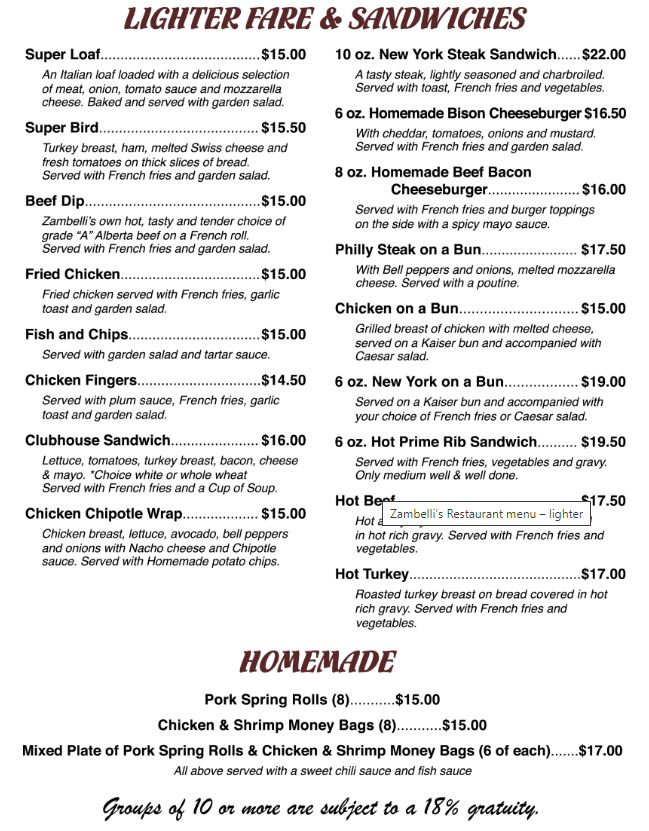 Menu photo 2