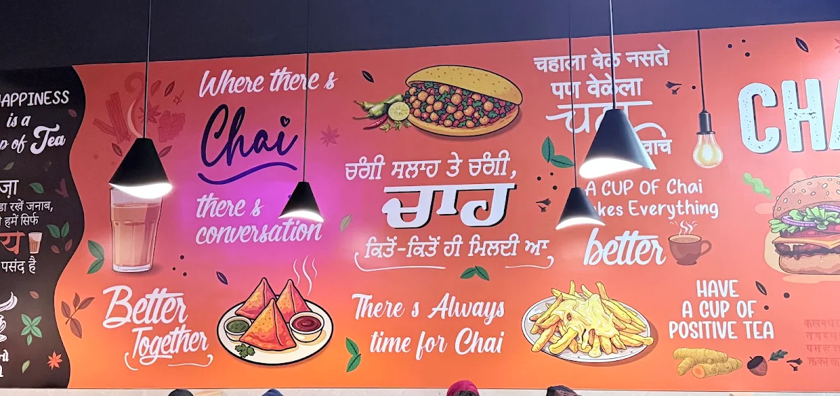 Menu, The Chai Bar