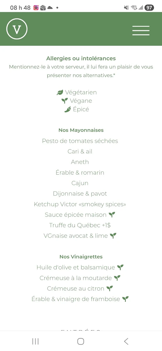 Menu photo 1