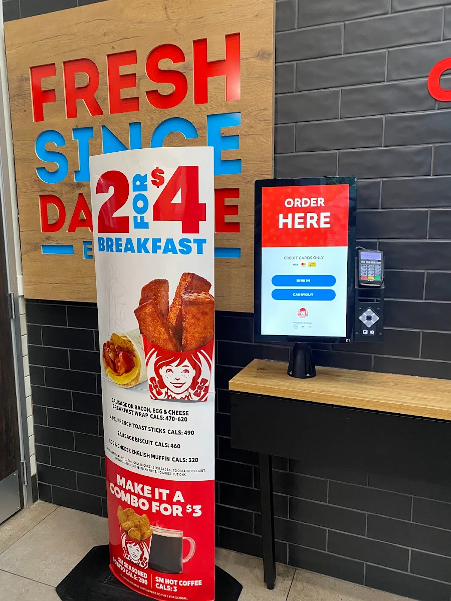 Menu, Wendy's