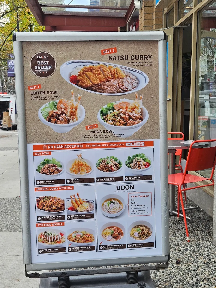 Menu, Ebi-Ten