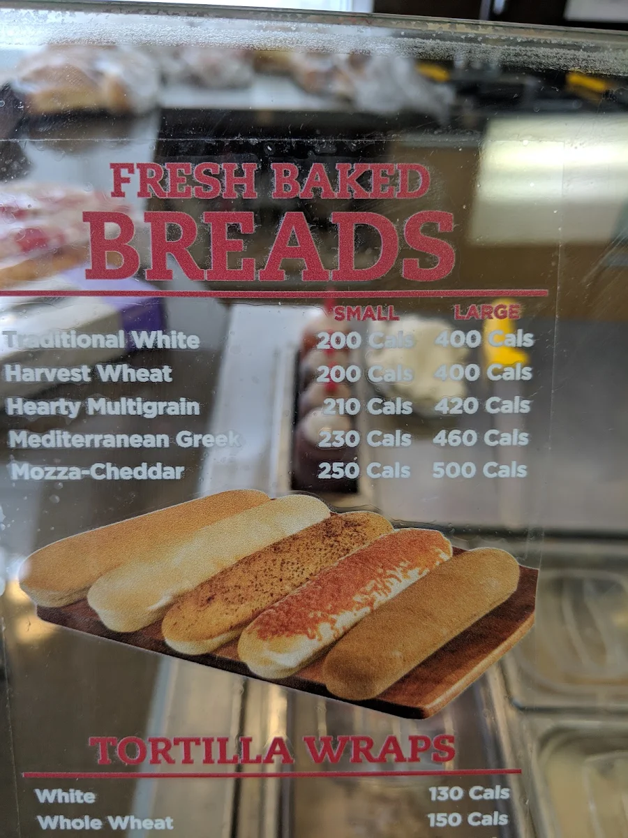Menu, MR.SUB
