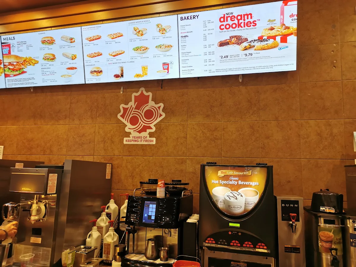 Menu, Tim Hortons