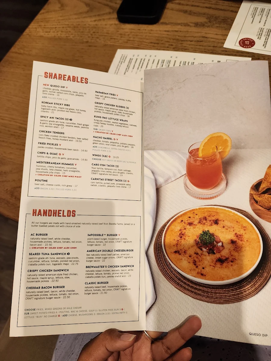 Menu, CRAFT Beer Market Edmonton