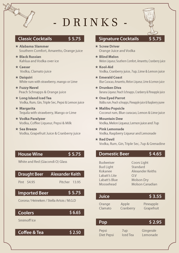 Menu photo 1