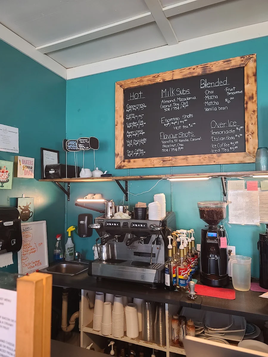 Menu, Ashcroft Bakery and Coffee Shop