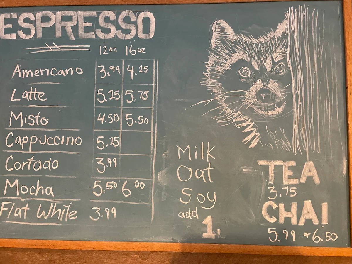 Menu, Weinberg's Good Food