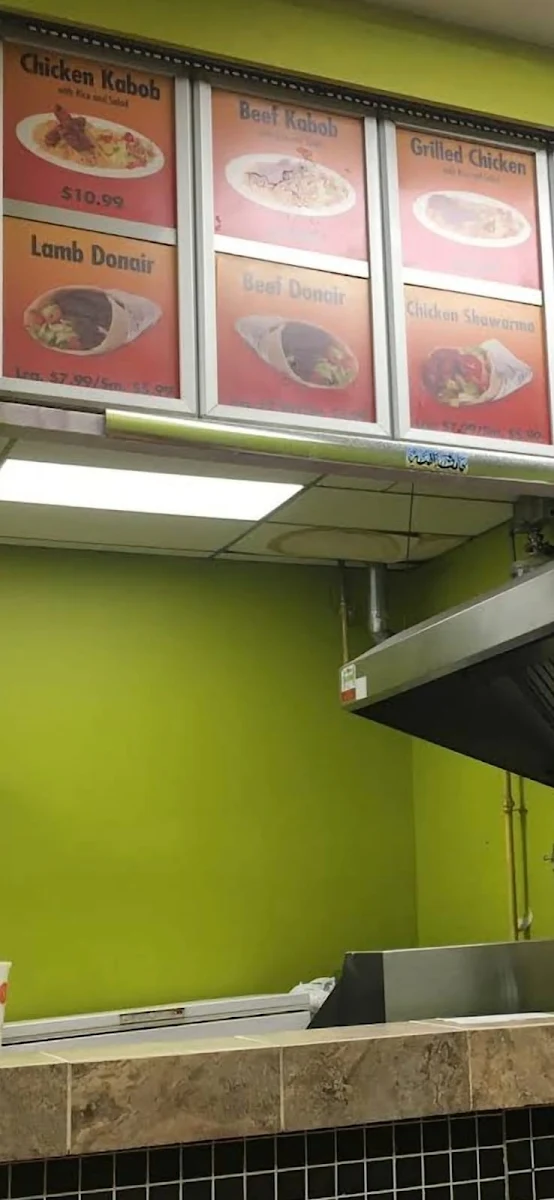 Menu, Wascana Donair & Shawarma