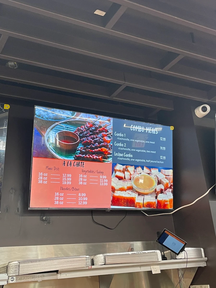 Menu, APO FOOD