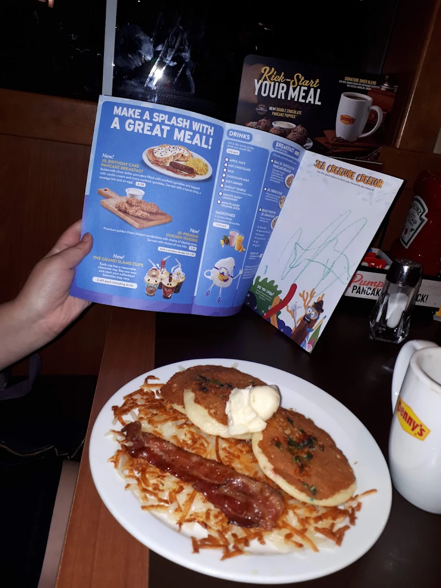 Menu, Denny's Restaurant Broadmoor Blvd