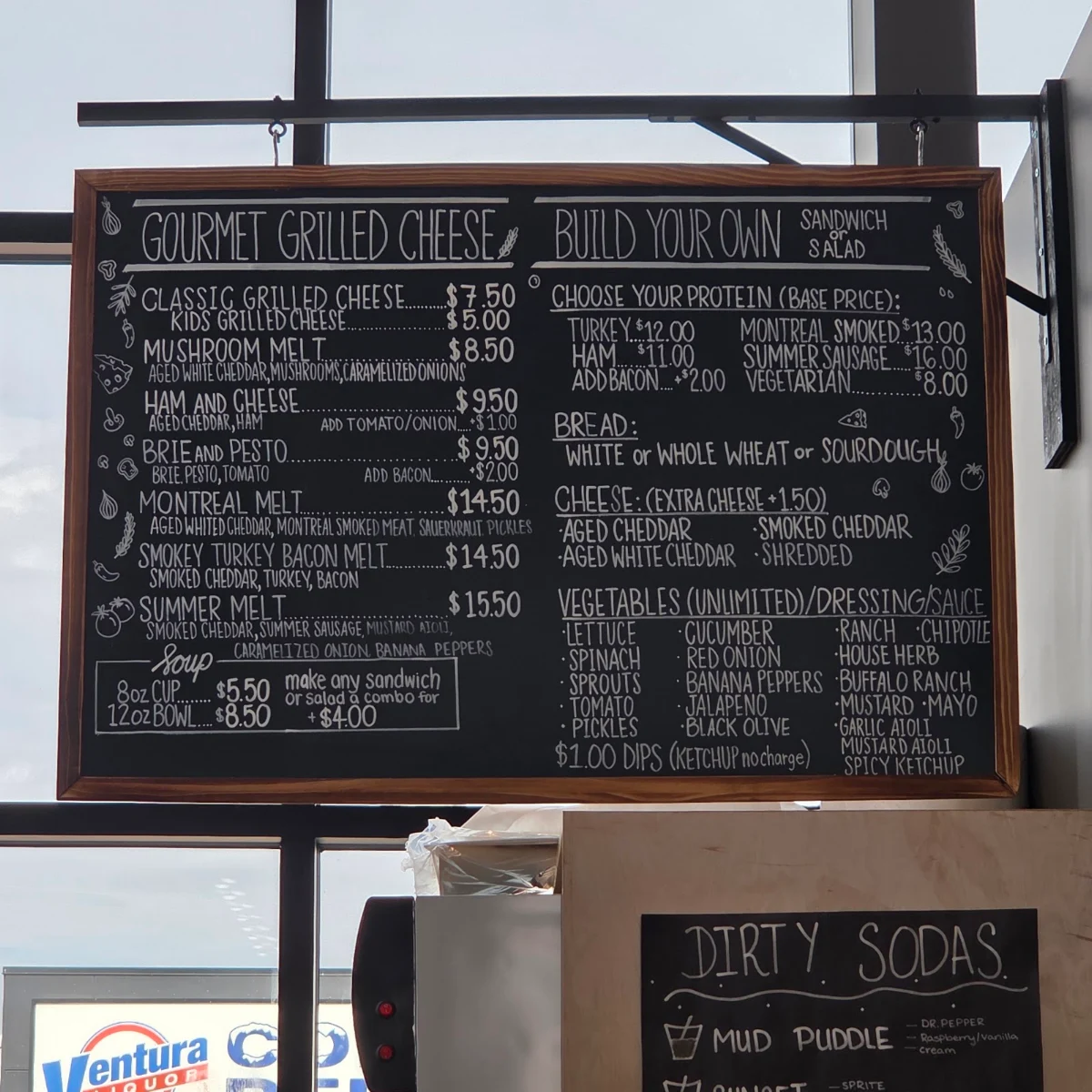 Menu, Copper Kettle Cafe