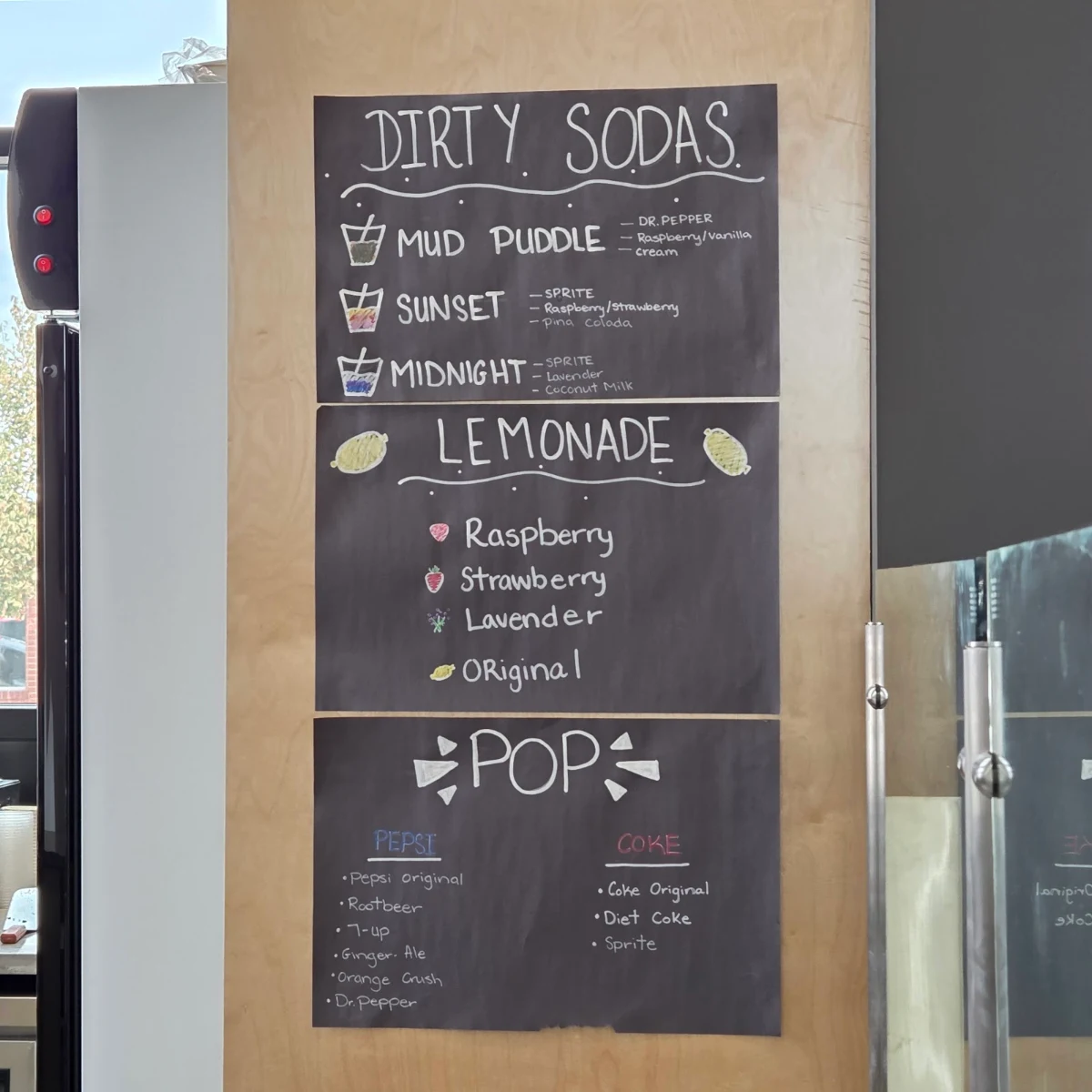 Menu, Copper Kettle Cafe